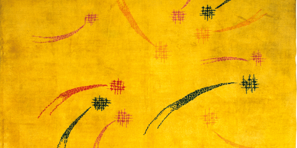 Unsigned ‘Zeki Müren’ rugs made after his orginal designs, David Sorgato, Milan